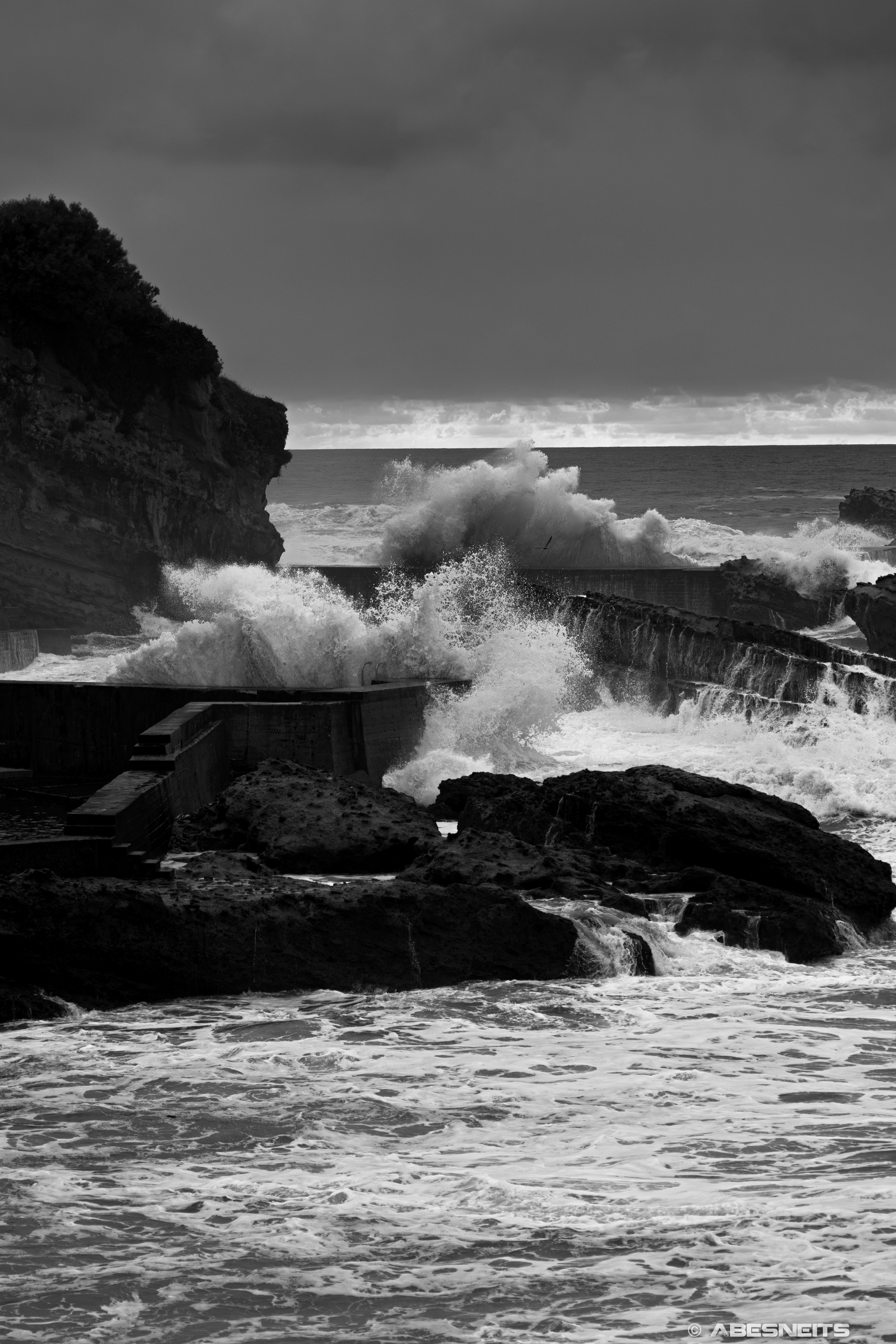 26082025 250 - Photographie Tempête à Biarritz par AbesNeits
