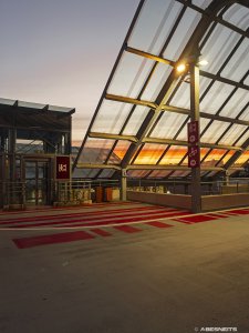 Parking, fin de journée - Photographie BAB2 par AbesNeits, Pays Basque