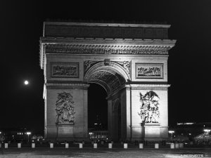 Arc de Triomphe - Photographie Paris par AbesNeits, Pays Basque