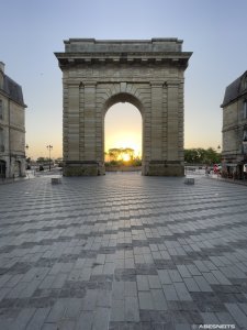 Porte de Bourgogne - Photographie Bordeaux par AbesNeits, Pays Basque